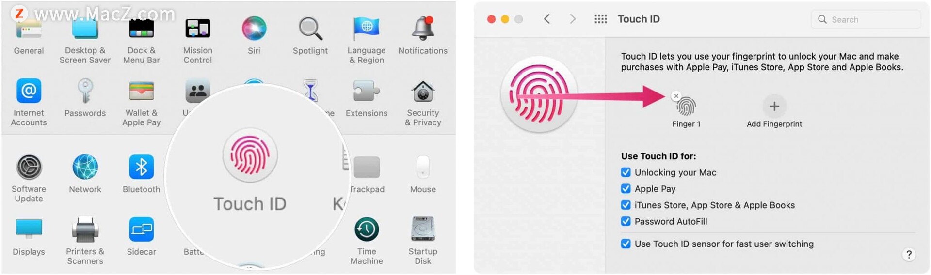 如何修复MacBook Pro或MacBook Air上的 Touch ID问题呢?