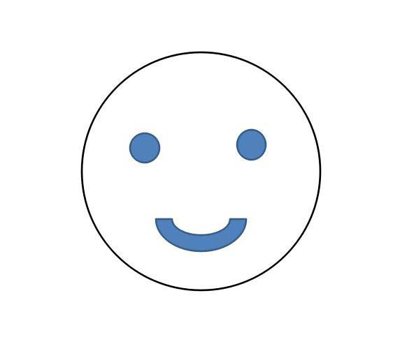 WPS怎么画圆圆的笑脸? wps笑脸表情的画法”