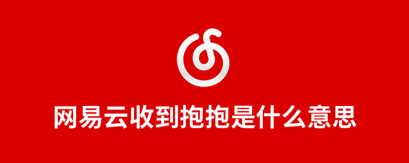 网易云收到抱抱是什么意思
