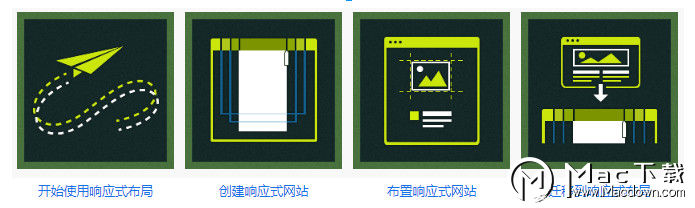 Adobe Muse CC 2018 for Mac中的响应式网页设计。