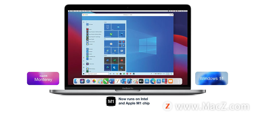 Parallels Desktop 17 虚拟机软件发布：M1 Mac 性能提升”