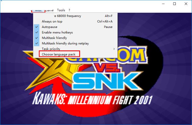 winkawaks怎么设置中文？winkawaks模拟器中文设置教程