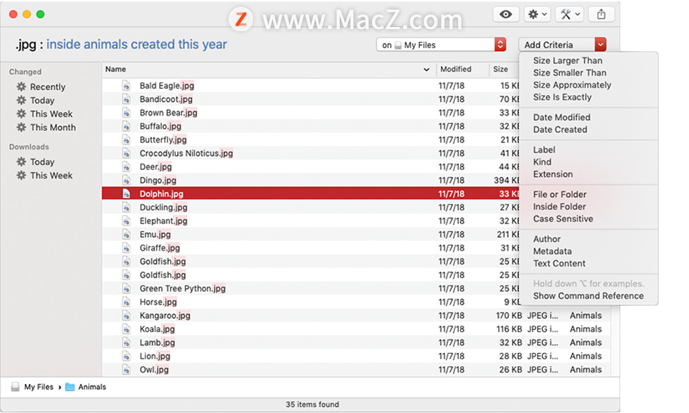 苹果Mac高级文件搜索工具：ProFind”