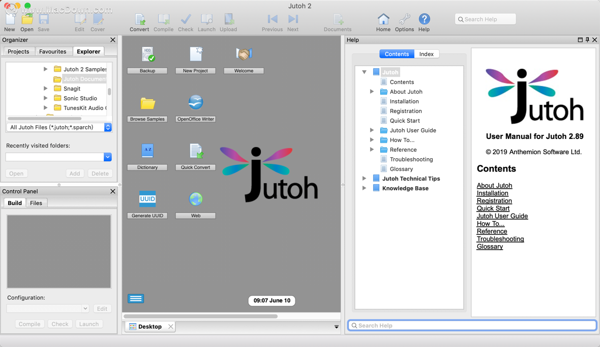 Jutoh for Mac激活安装过程分享