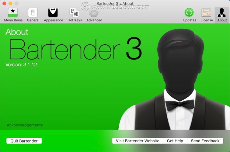 怎样使用「Bartender」让Mac菜单栏保持整洁？”