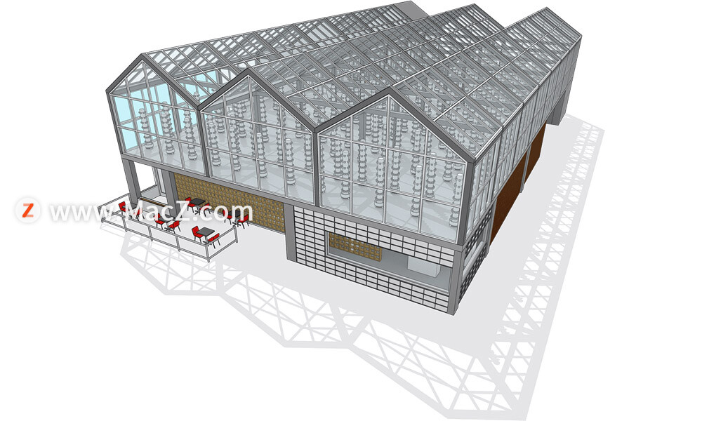 苹果Mac专业的3D建模软件：SketchUp Pro”