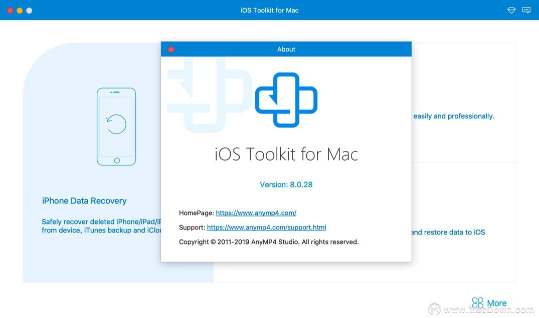 AnyMP4 iOS Toolkit从iOS设备恢复数据的图文教程