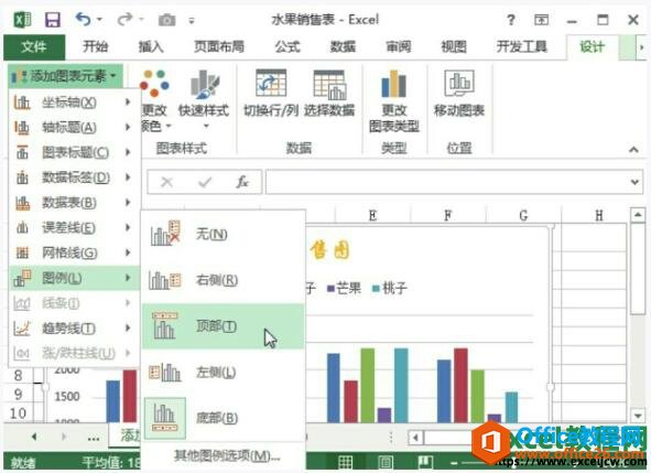 如何在excel2013中添加图例和数据标签”