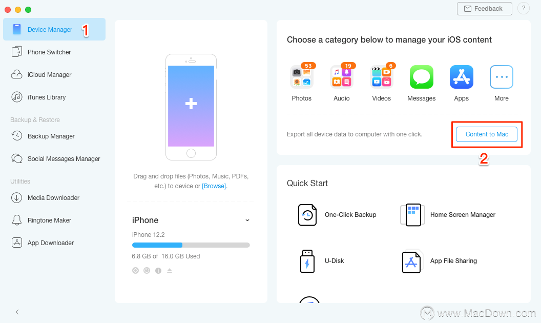 如何iPhone苹果手机的照片传到Mac上”