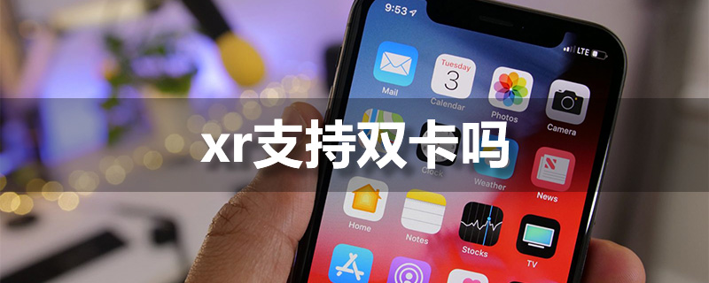 xr支持双卡吗