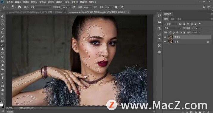 PS新手教程-如何使用PS给人物进行快速美白”