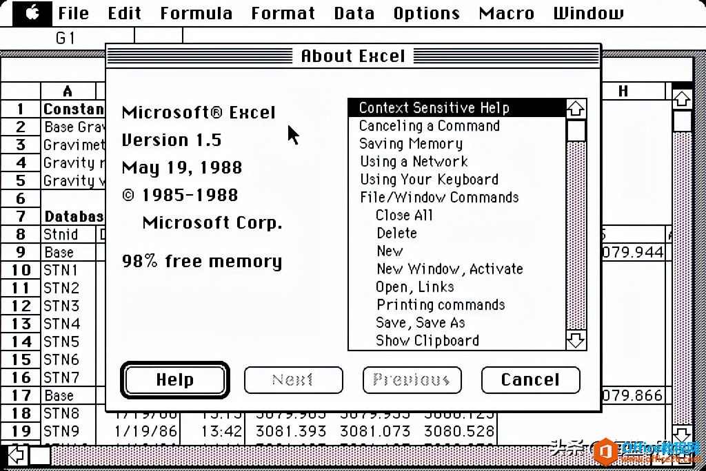 Excel 1.0至Excel 2021，你最喜欢哪一个版本呢？”