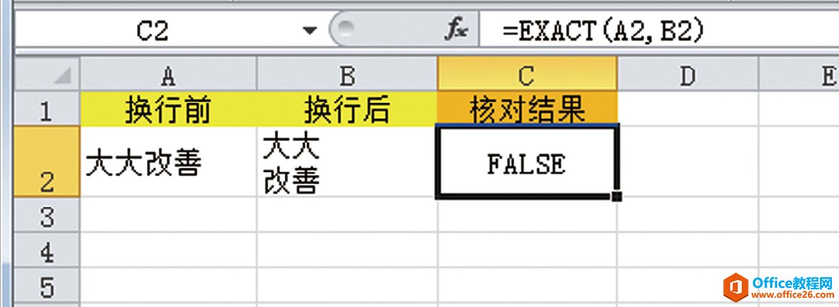 Excel单元格内的换行，以及换行后的数据