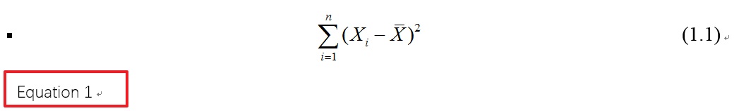 MathType公式后面的Equation怎么隐藏