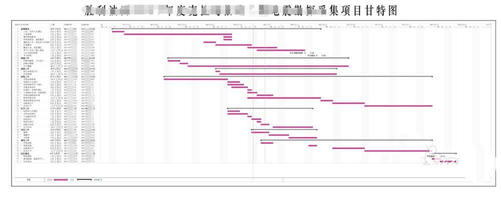 project数据怎么制作甘特图?”