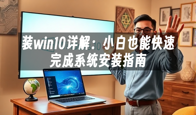 装win10详解：小白也能快速完成系统安装指南”