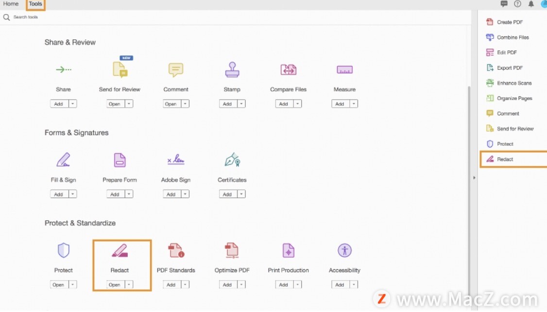 使用Acrobat Reader DC如何删除 PDF 中的敏 感信息？