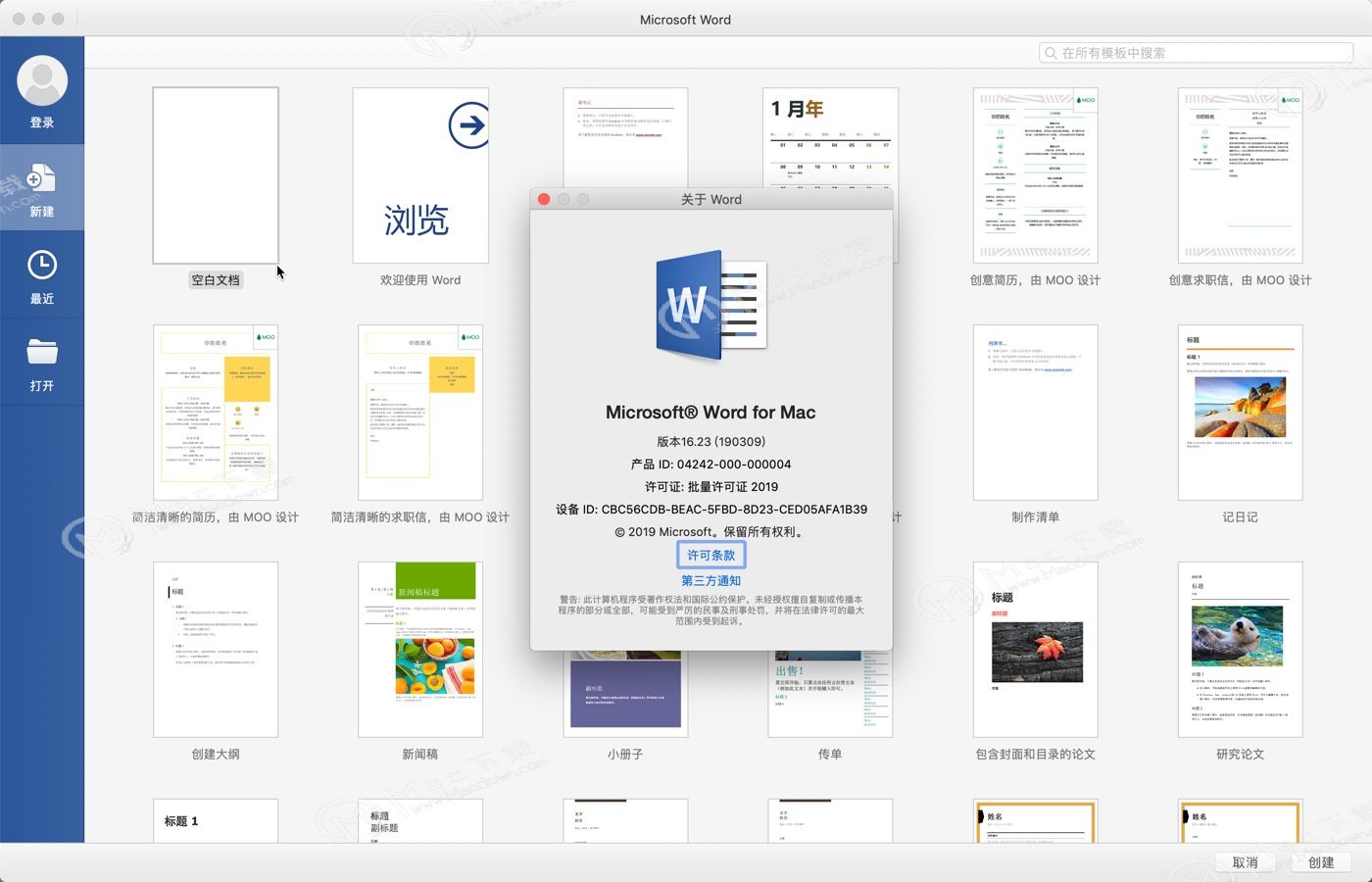 Word2019 Mac版安装与激活详细步骤，新手必备！