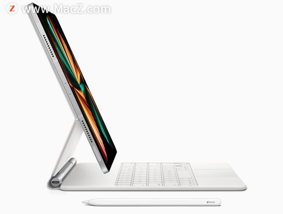 苹果表示12.9 英寸 M1 iPad Pro 与旧款妙控键盘兼容 最好别贴膜”