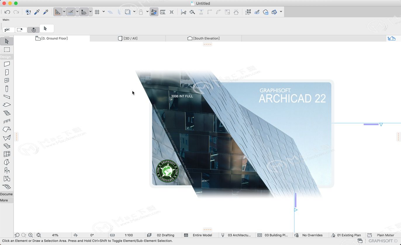 ARCHICAD 22 for mac v22.3006安装与激活完整教程，新手必读