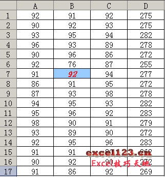 Excel格式刷和查找对话框的妙用”