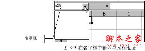 Excel 单元格指针移动方式介绍”