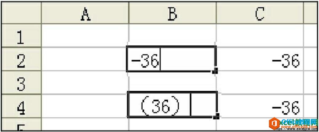 在excel2003表格中不同类型的数值型数据输入方法”