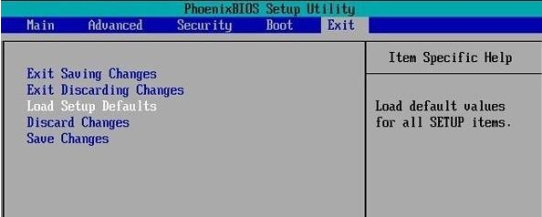 win10 bios恢复出厂设置图文教程”