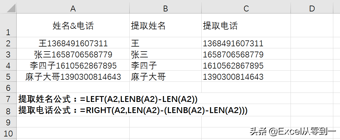 5组工作中常用的excel函数公式，可直接套用，收藏备用吧”