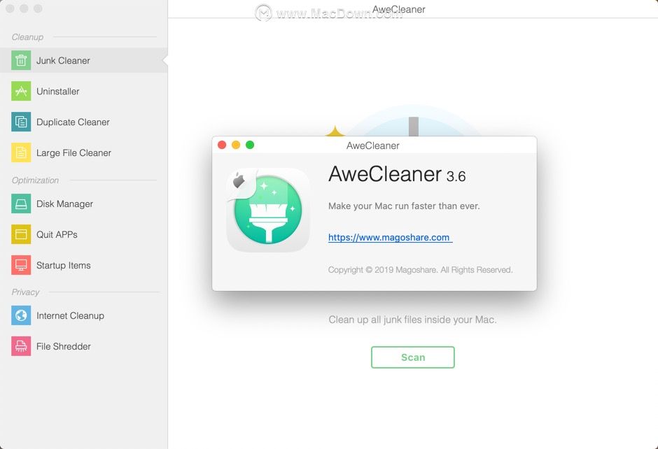 awecleaner mac如何快速清理Mac垃圾？