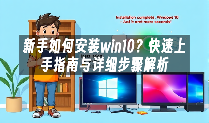 新手如何安装win10？快速上手指南与详细步骤解析