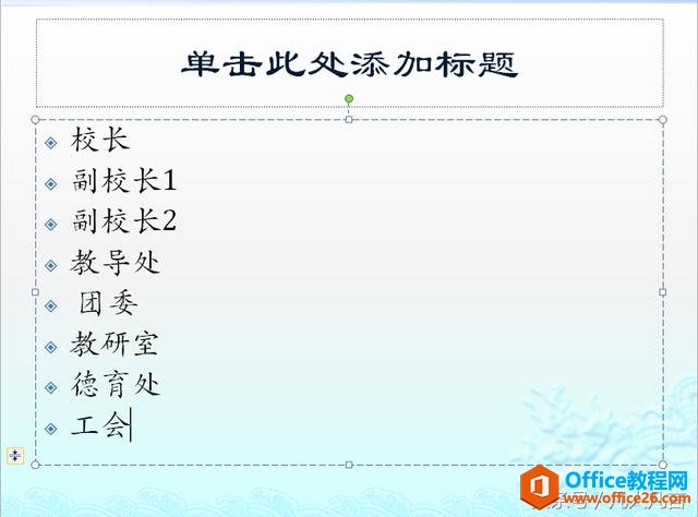 PPT幻灯片中怎样设计组织结构图？