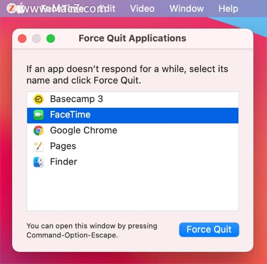 FaceTime在苹果Mac上不起作用如何解决？”