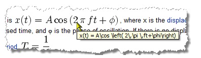 如何从维基百科等网站复制公式到MathType中”