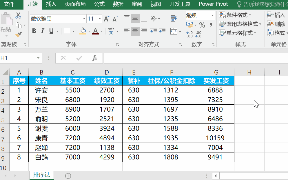 Excel制作工资条的三种方法，总有一种适合你”