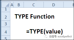 TYPE函数”