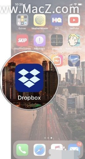 如何将照片从Dropbox下载到iPhone和iPad或Mac？”