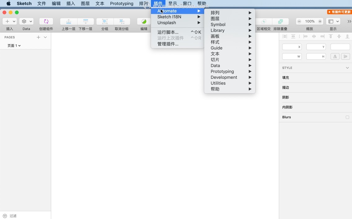 Sketch上最好用的插件——Automate Sketch mac软件功能介绍”