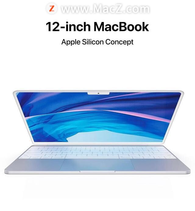 全新12寸MacBook效果图预览”
