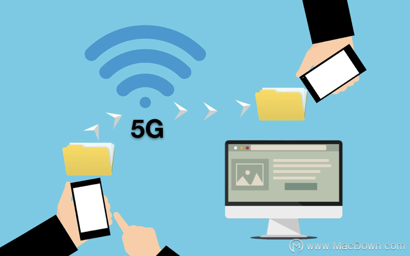 如何让 MacBook Pro 优先连接到 5G 无线接入点