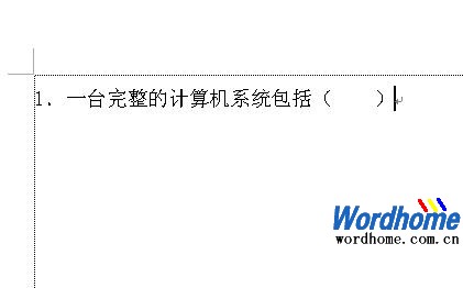 在Word2003中使用Word”