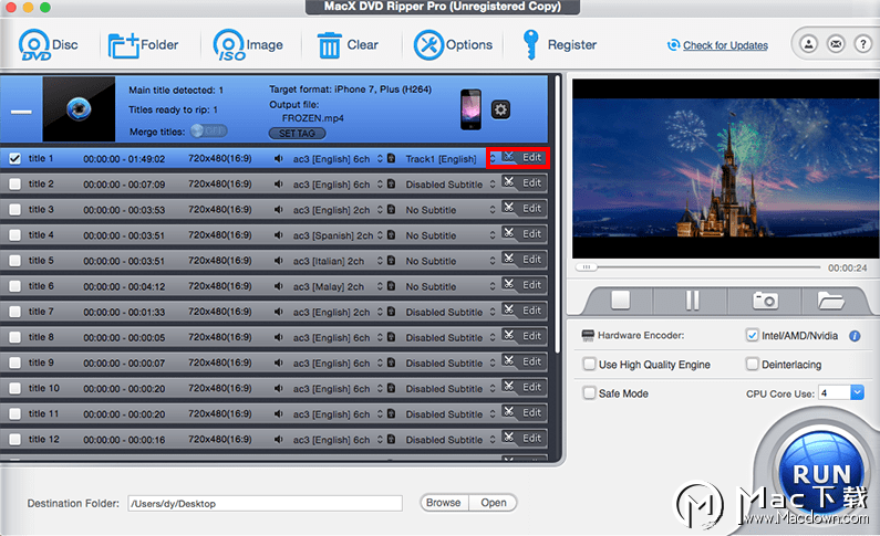 MacX DVD Ripper Pro Mac基础教程--如何使用最新的复制保护措施翻录DVD？