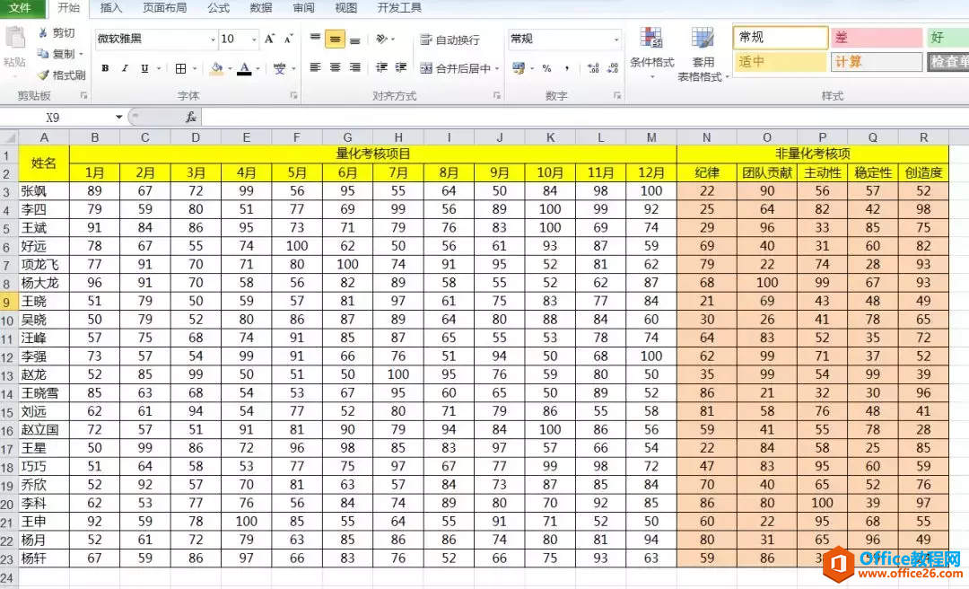 Excel中年终奖如何按照人员比例计算实现教程”