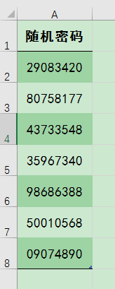 excel 如何运用RANDBETWEEN函数生成随机密码和随机编码