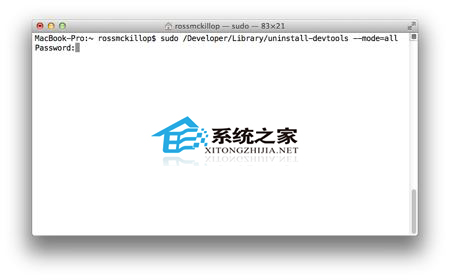 MAC卸载删除Xcode开发软件的技巧”