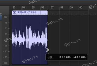 GarageBand mac怎么剪切音频片段？ GarageBand mac使用教程